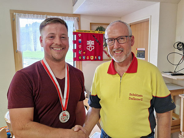 Silbermedaille für Tobias am Meisterfinal