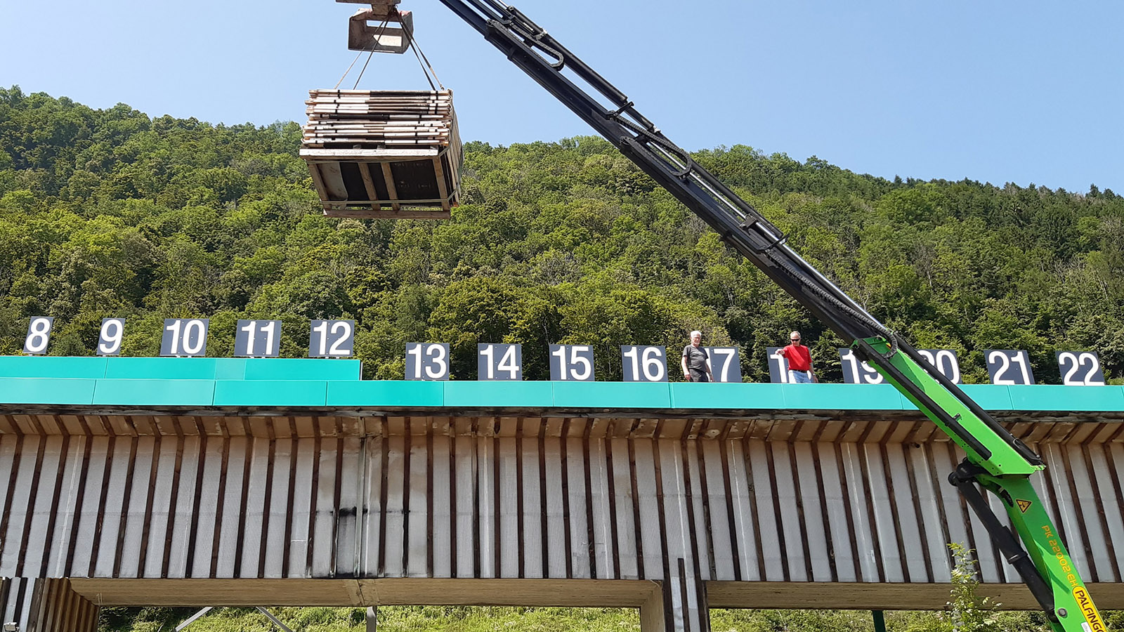 Ersatz der Hauptscheiben erfolgreich abgeschlossen